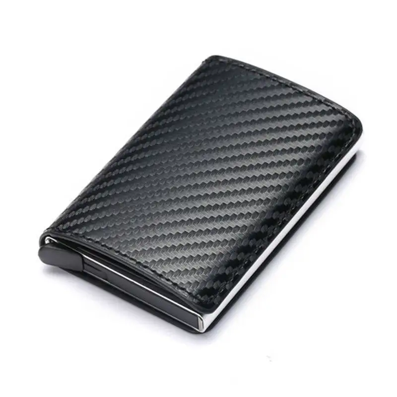 Automatic Eject Card Box Metal Aluminum Alloy Anti-theft Swipe