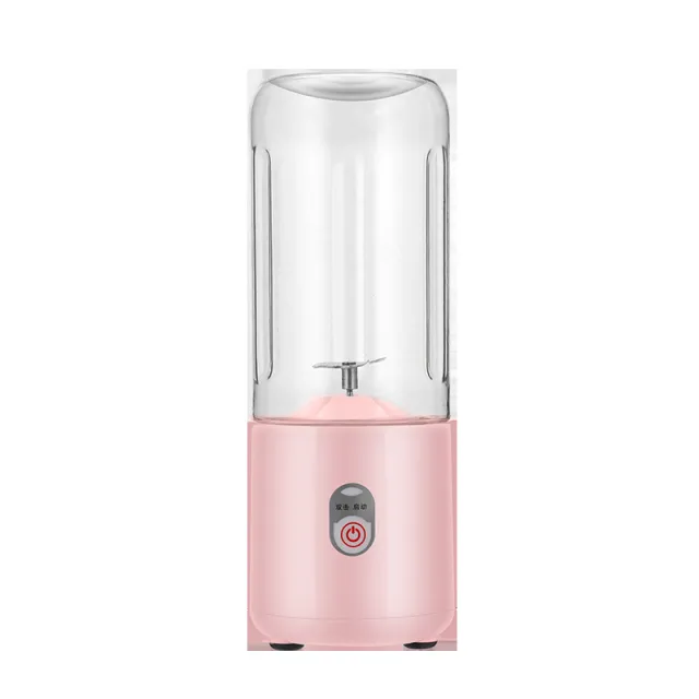 Juicer Portable Cross Border Household Electric Juicer Cup Handheld Mini Small Usb Rechargeable Gift Juicer Pink - Shop at LoveMi