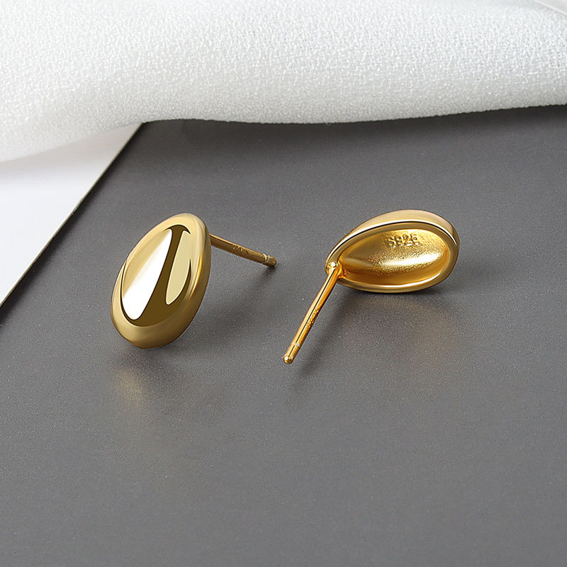 Peas Small Earrings Minimalist Cold Style Earrings