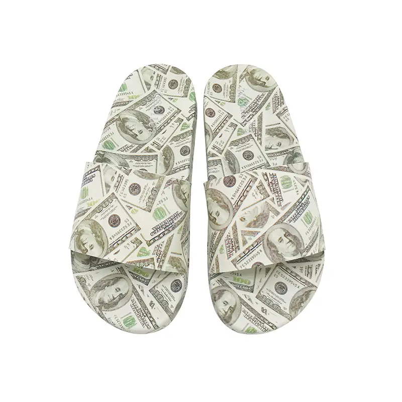 European And American Dollar Flat Sandals And Slippers Women