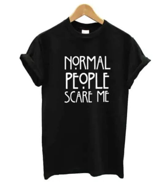 Summer Ladies Short Sleeve Printed Letters Short Sleeve Black - Shop at LoveMi