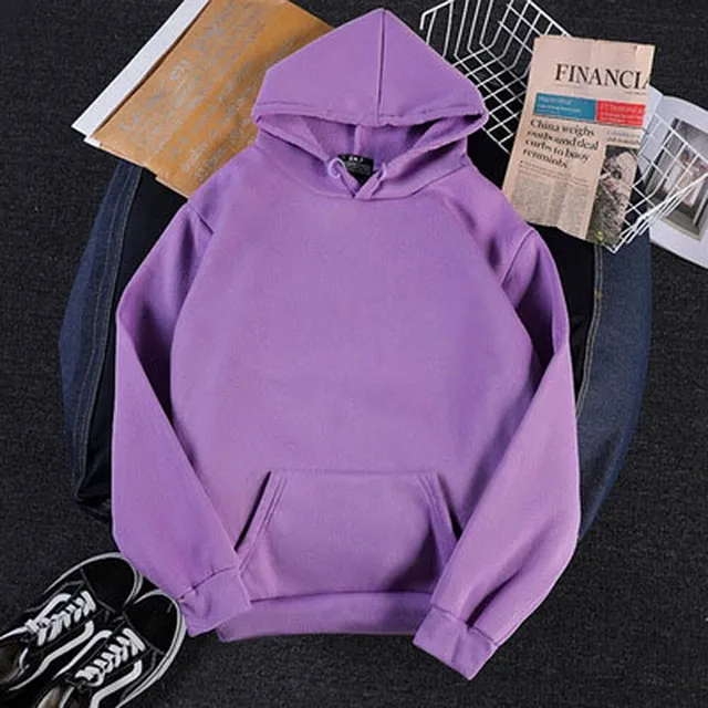 Oversized Sweatshirt Women's Purple - Shop at LoveMi