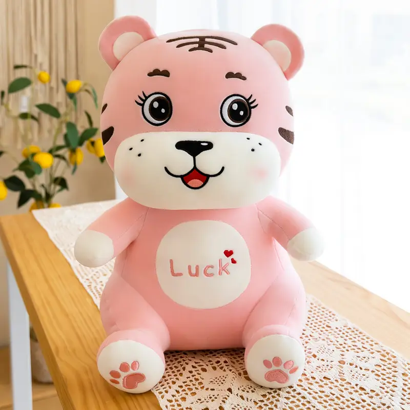 Lucky Tiger Doll Tiger Pillow Children's Plush Toys