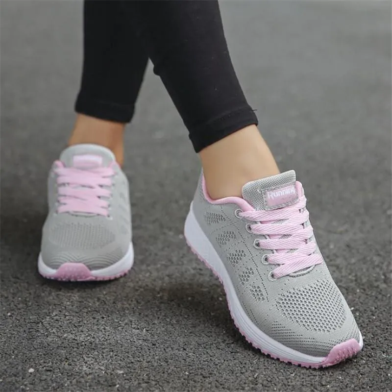 Shoes For Women Sneakers Ladies Breathable Outdoor Tennis - B-43