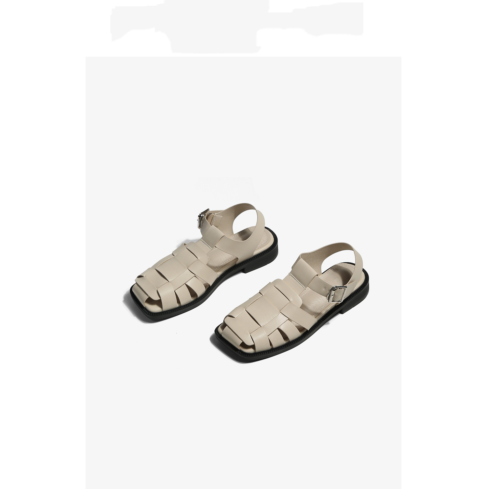 Cross-Strap Roman Sandals