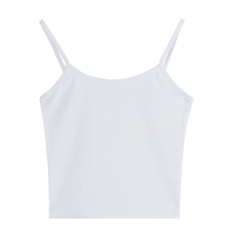 Stretch Slim Threaded Sleeveless Camisole