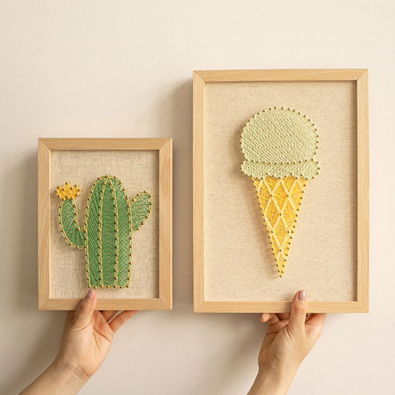 Creative Decoration Winding Painting Gift Works