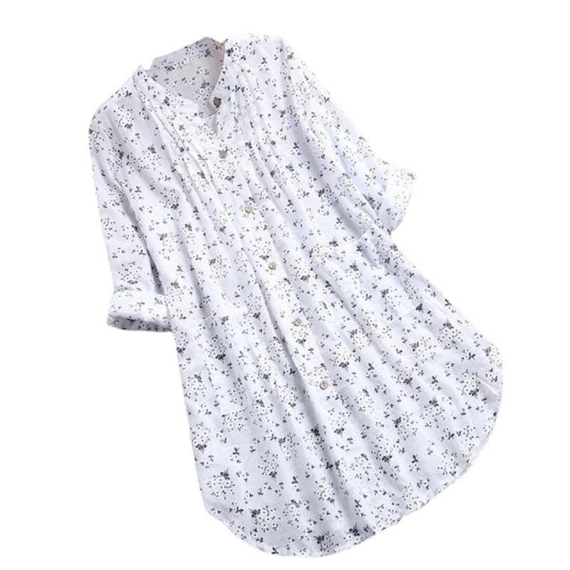 Elegant Blouse Plus Size Fashion Woman Clothe