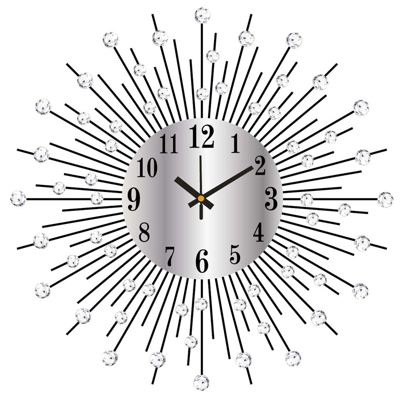Wrought Iron Wall Clock, picture 1 of 4