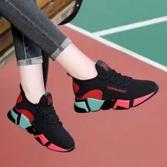 Zapatos Tenis Deportivos de mujer Zapatillas Deportivas Para Caminar Correr - Red - View 1