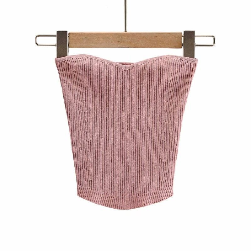 Title 5, Summer Fashion Pullover Tube Top Sexy Slim Knit...