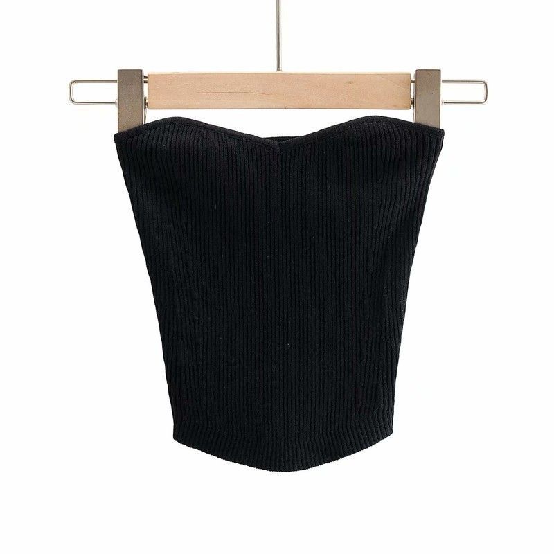 Title 3, Summer Fashion Pullover Tube Top Sexy Slim Knit...