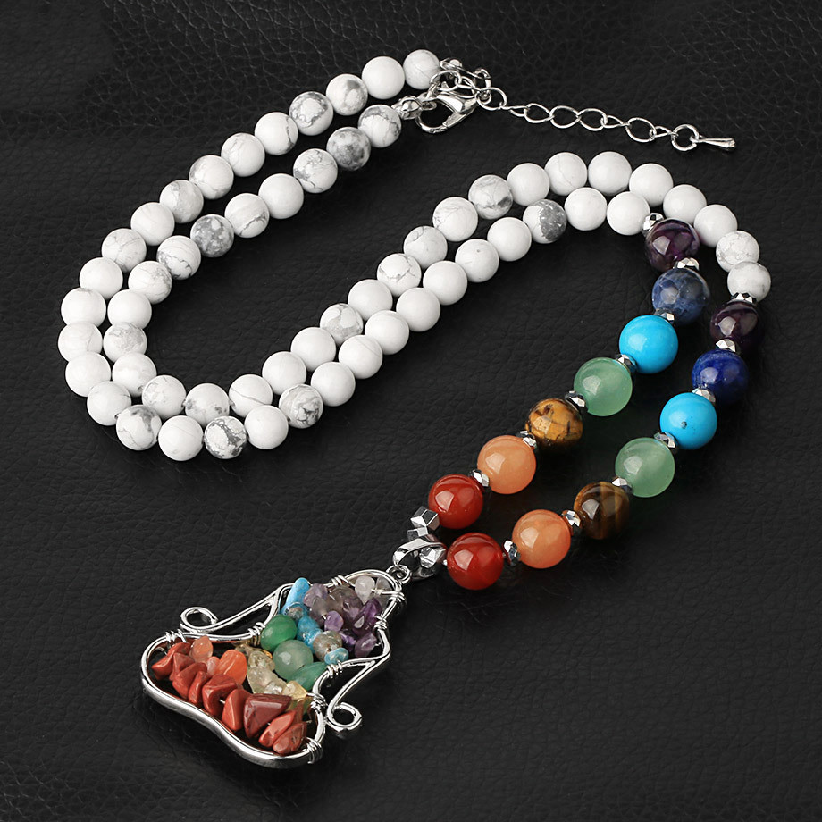 Title 3, Natural Crystal Stone Seven Chakra Crushed Ston...