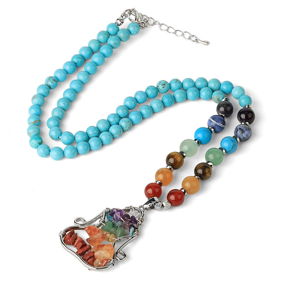 Title 6, Natural Crystal Stone Seven Chakra Crushed Ston...