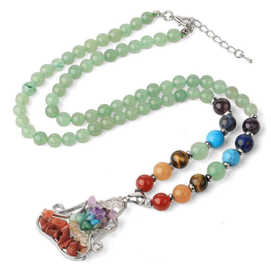 Title 1, Natural Crystal Stone Seven Chakra Crushed Ston...