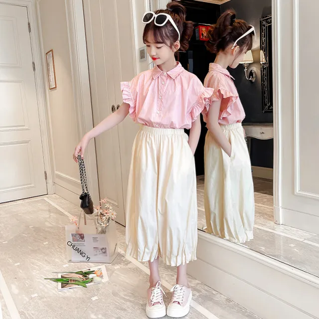 Girls' Summer Shirts, T shirts, Western Style Children's Clothing Pink - Shop at LoveMi