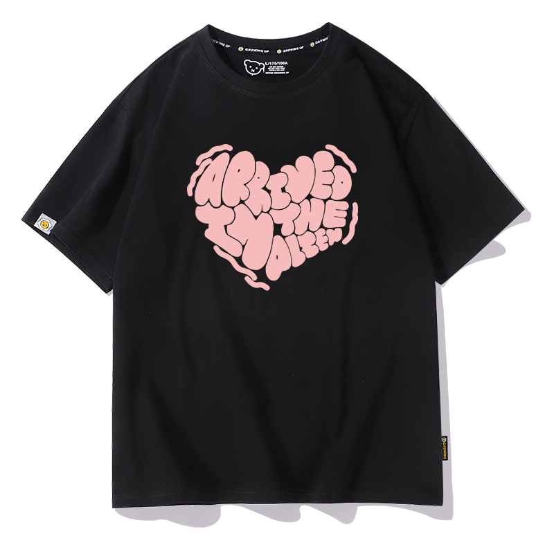 Black pink heart