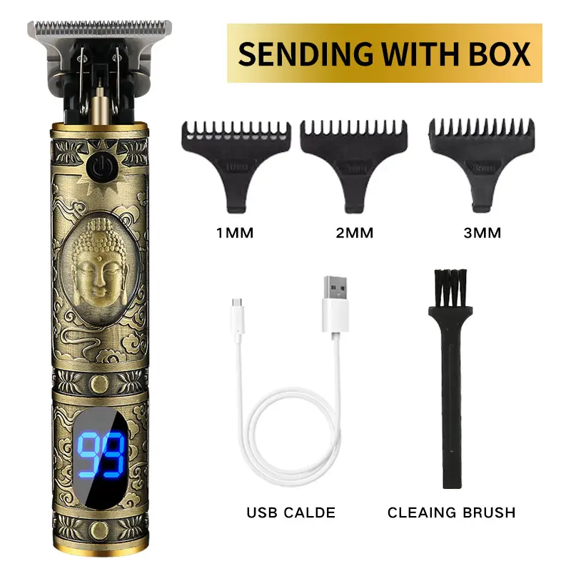 Electric Hair Clipper, Oil Head Engraving Razor