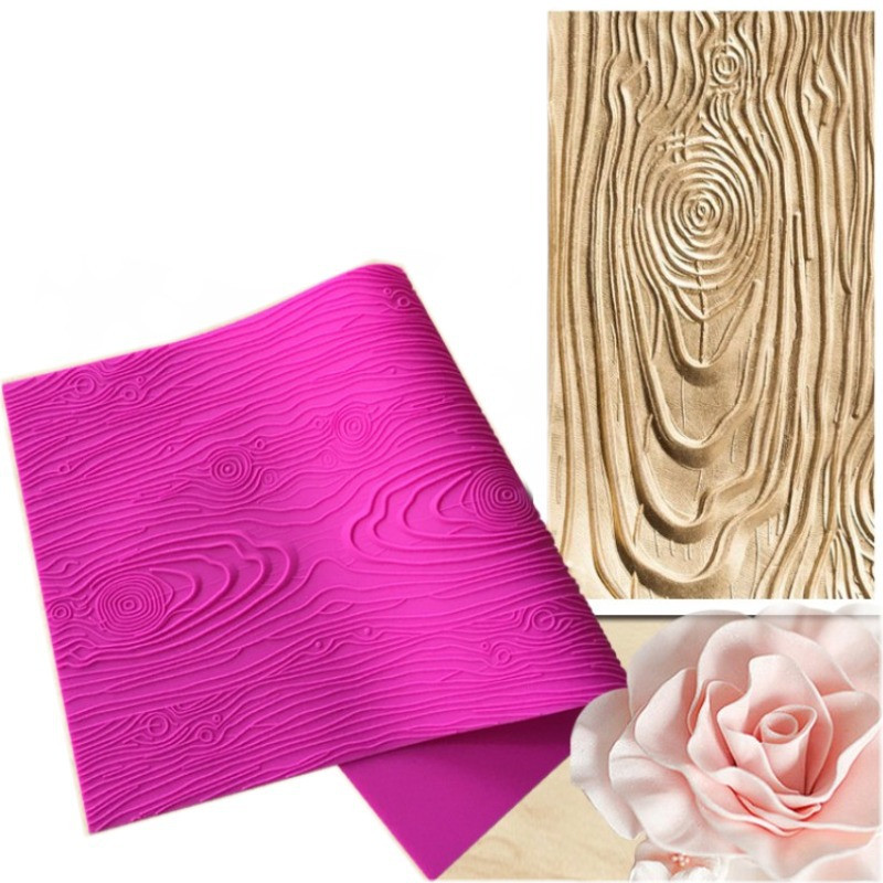 Title 2, Large Bark Surrounding Texture Mat Mold Diy Bak...