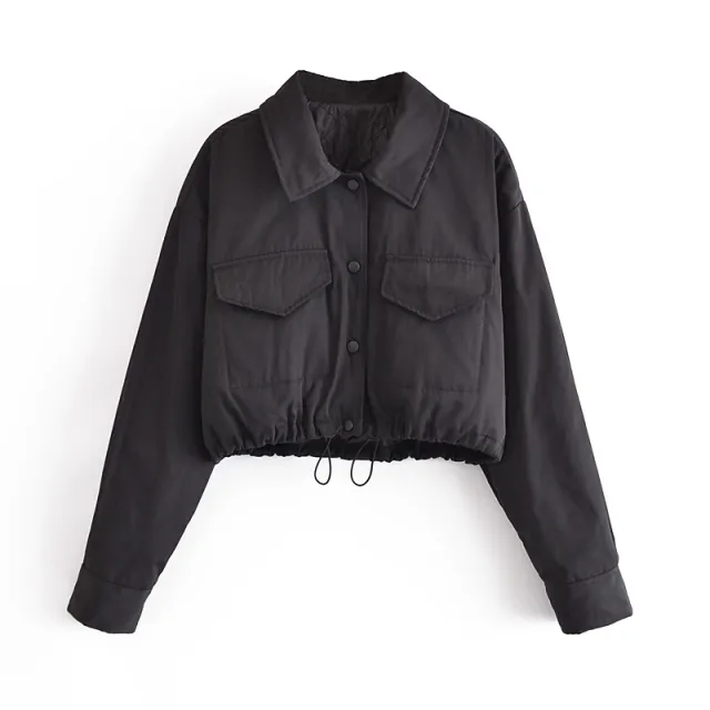 Summer Padded Jacket Short Coat Black - Shop at LoveMi