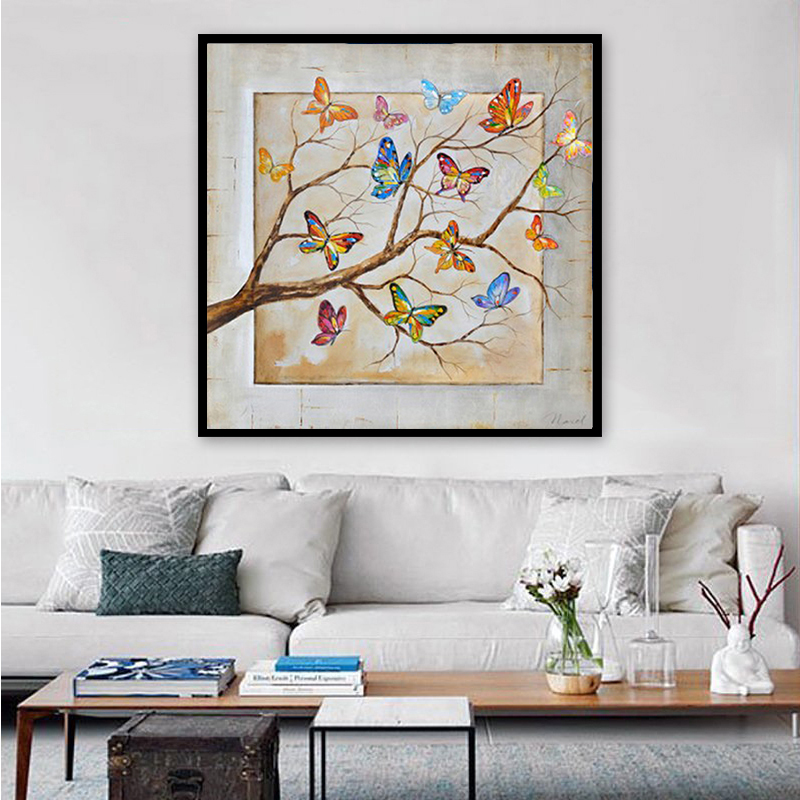 3d Diamond Mosaic Home Decor Diamond Embroidery diy diamond Painting Cross Stitch kit butterfly tree