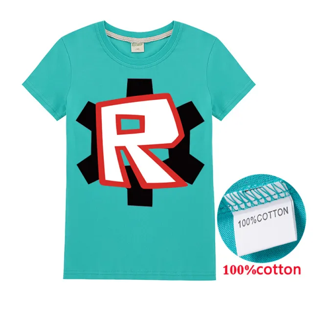 Cotton Printed Girls T shirt Short Sleeve Green - Shop at LoveMi