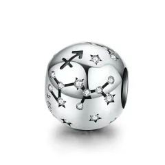 Twelve Constellation Sterling Silver Beads Diy Beaded Bracelet Jewelry - Sagittarius - View 1