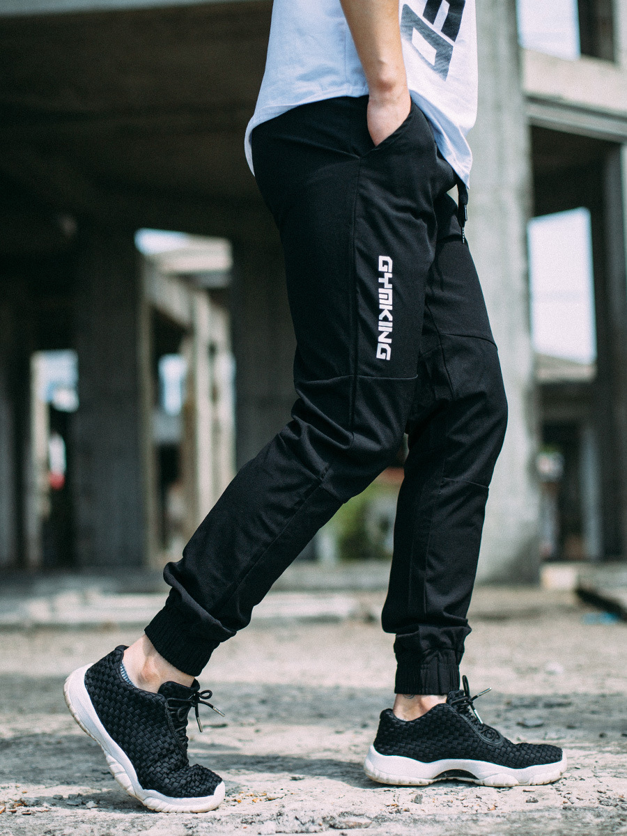 Fitness Trousers, Stretch And Quick-drying Plus Size Sports Casual Pants