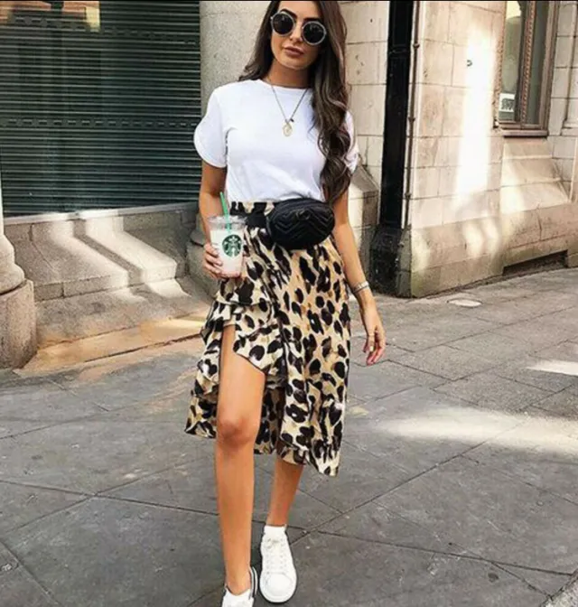 Slim Sexy Leopard Print Skirt Leopard - Shop at LoveMi