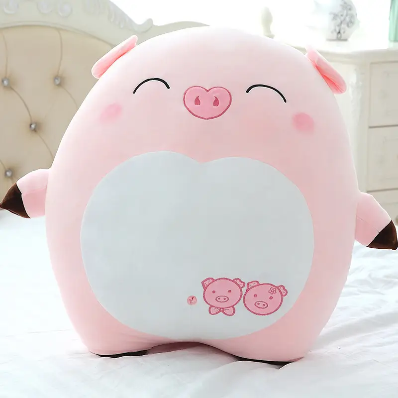 Cute And Lovely Piggy Plush Toy Fabric Cushion