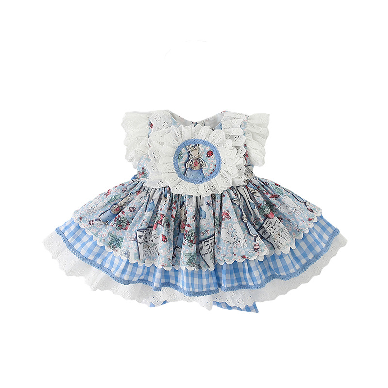Summer Little Girl Lace Princess Dress