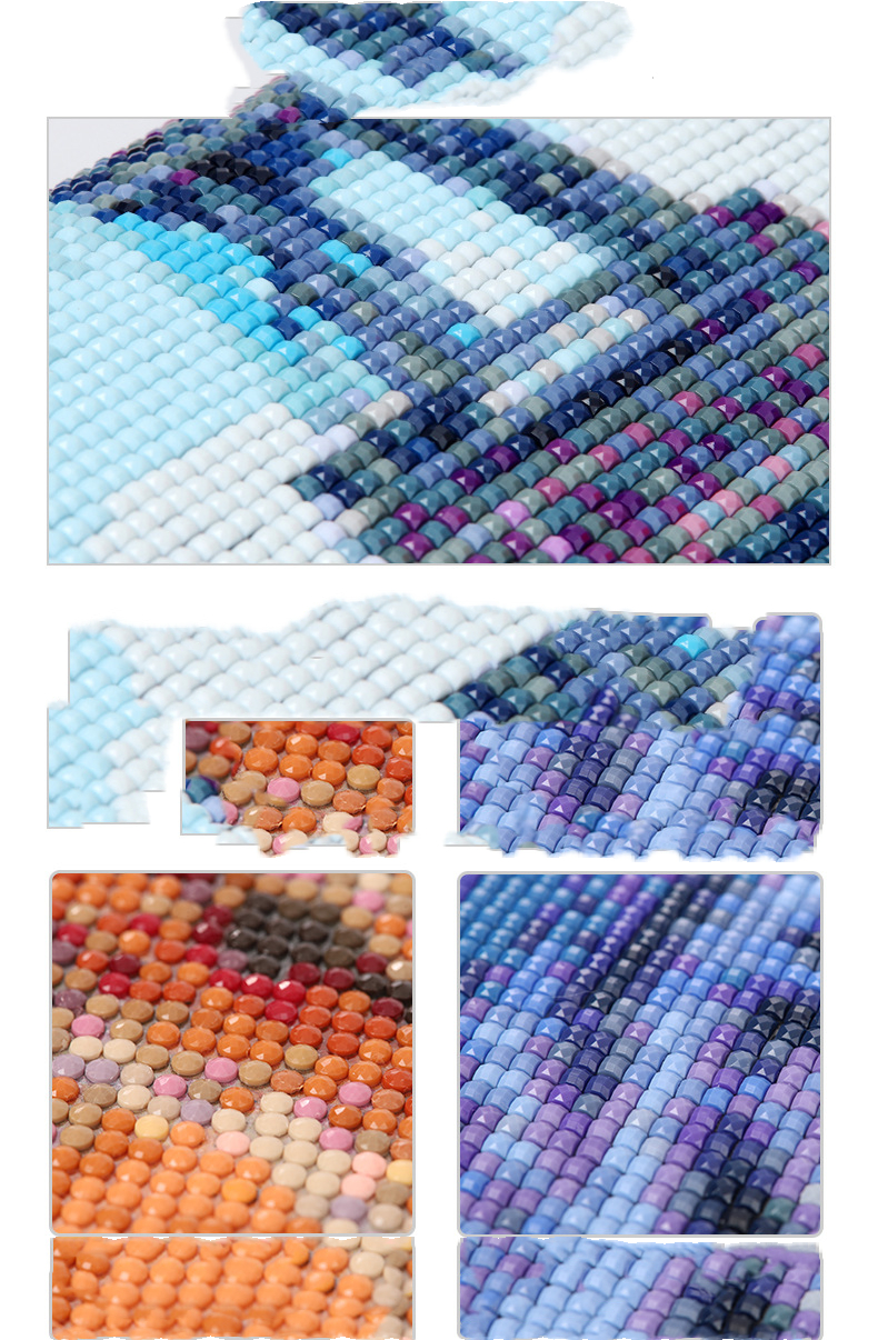 Full Diamond Embroidery Scenery Mosaic Picture Of Rhinestone Home Decor