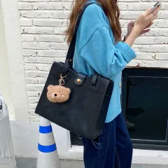 Homemade bag for women in autumn and winter - Black - View 1
