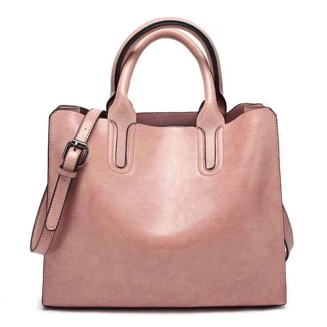 Single Shoulder Messenger Tote Bag Women Pink - Shop at LoveMi