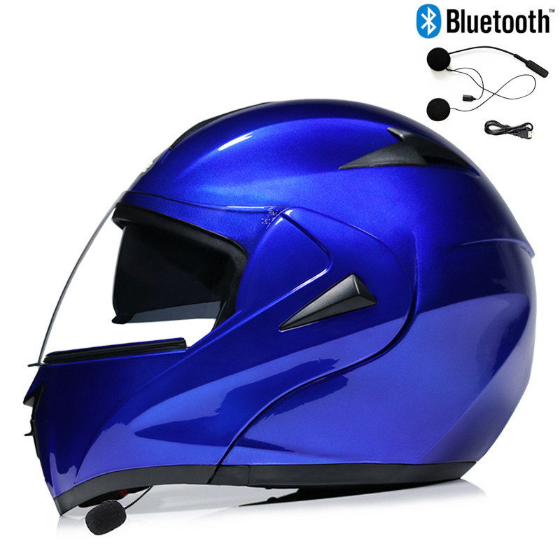 Electric Motorcycle Male Bluetooth Helmet Electric Helmet