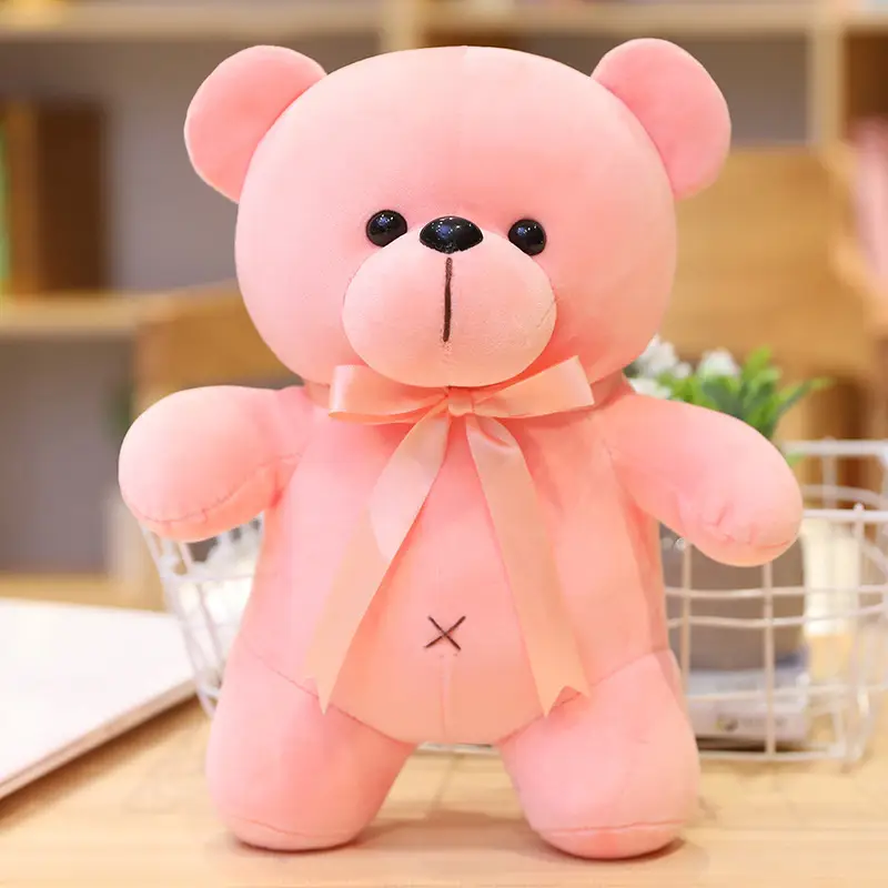 Small Color Down Cotton Plush Toy Teddy Bear