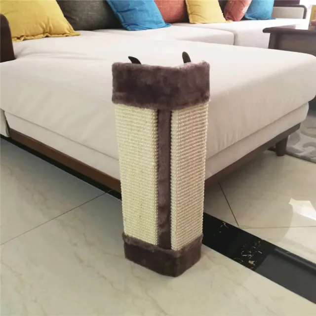 Cat Scratching Board Claw Sharpener Sofa Protection Board Sisal Light Brown - Shop at LoveMi