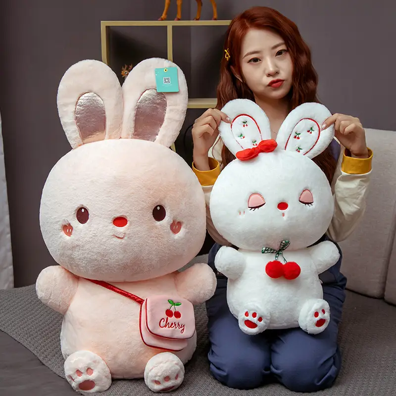 Little White Rabbit Doll Cute Rabbit Plush Rag Doll Children's Toy