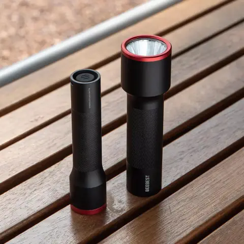 Rechargeable Flashlight Portable Searchlight with Long Battery Life
