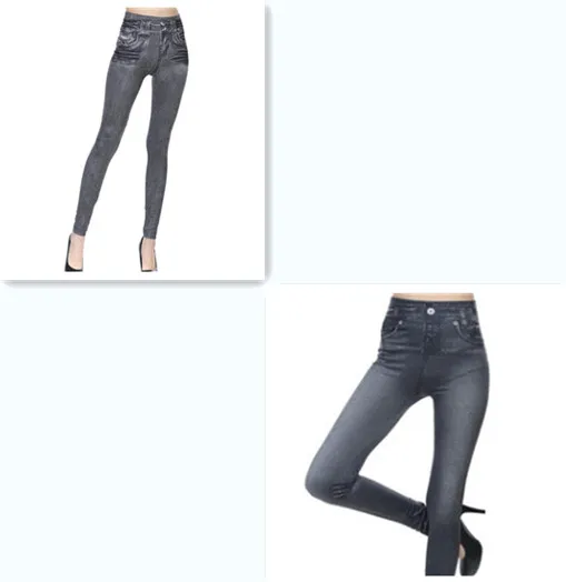 Women's Real Pocket Thin Faux Denim Corset Black Grey Set - Shop at LoveMi