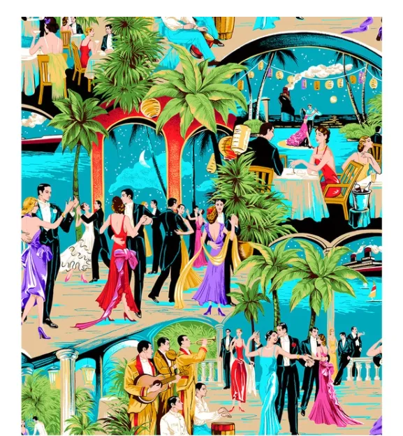 Dancing In The Tropics DIY Digital Painting Kit Green - Shop at LoveMi