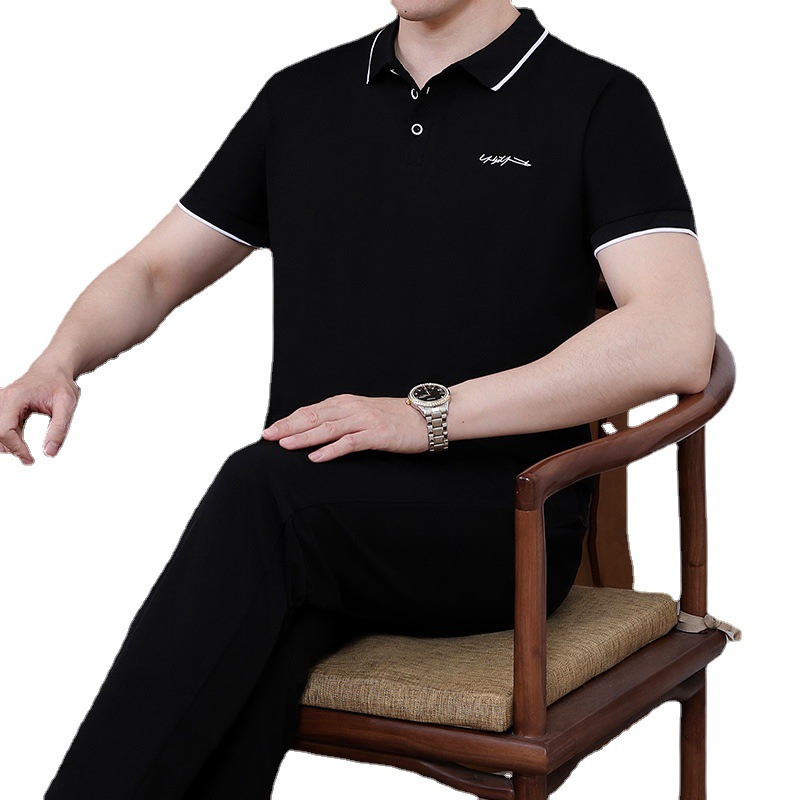 New Men's Two-piece Trousers Short Sleeve Casual Sports Men's Clothing