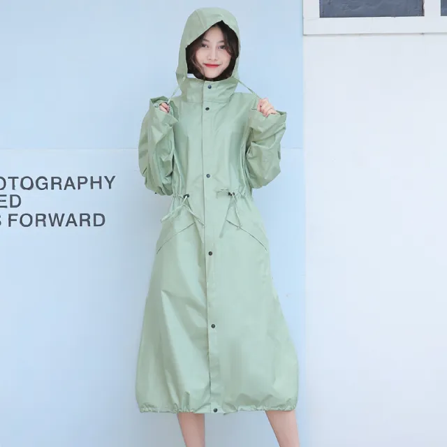 Fashion Printed Rainstorm proof Adult Raincoat H - Shop at LoveMi