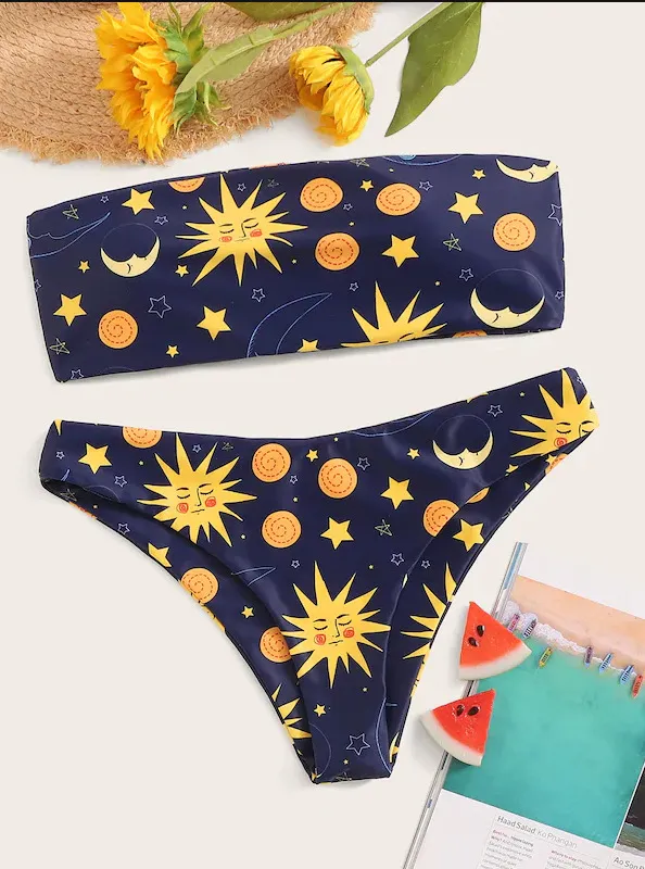 Bikini Swimwear Women Push Up Swimsuit Black - Shop at LoveMi