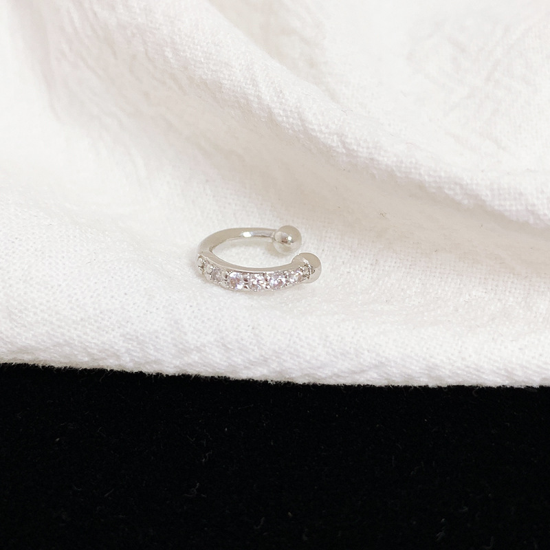 Simple Student Ear Bone Clip Earrings High-end Earrings