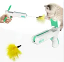 Funny Cat Gun Blue