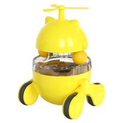 Cat Toy Self-healing And Anti-boring Artifact Tumbler - Lucky Cat Yellow - View 1