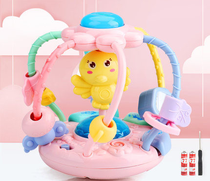 Hochet lumineux et sonore pour bébé — Jouet de préhension LED 2