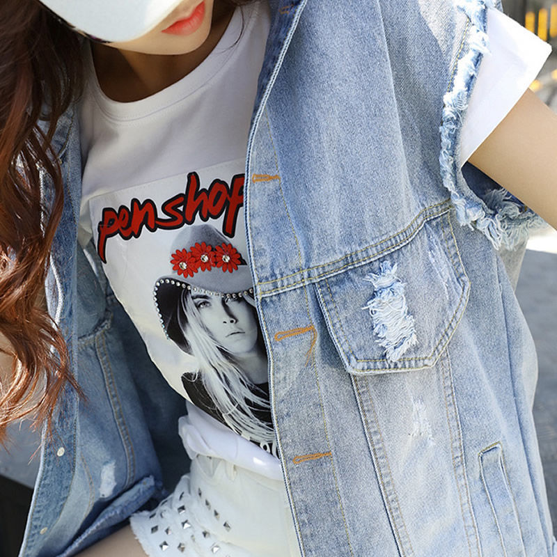 Vest Korean Style Loose Sleeveless Waistcoat Tide Summer Dress