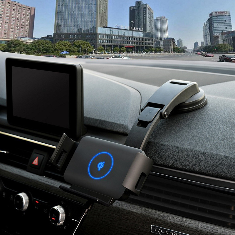 Car Clip-on Wireless Car Charger Bracket